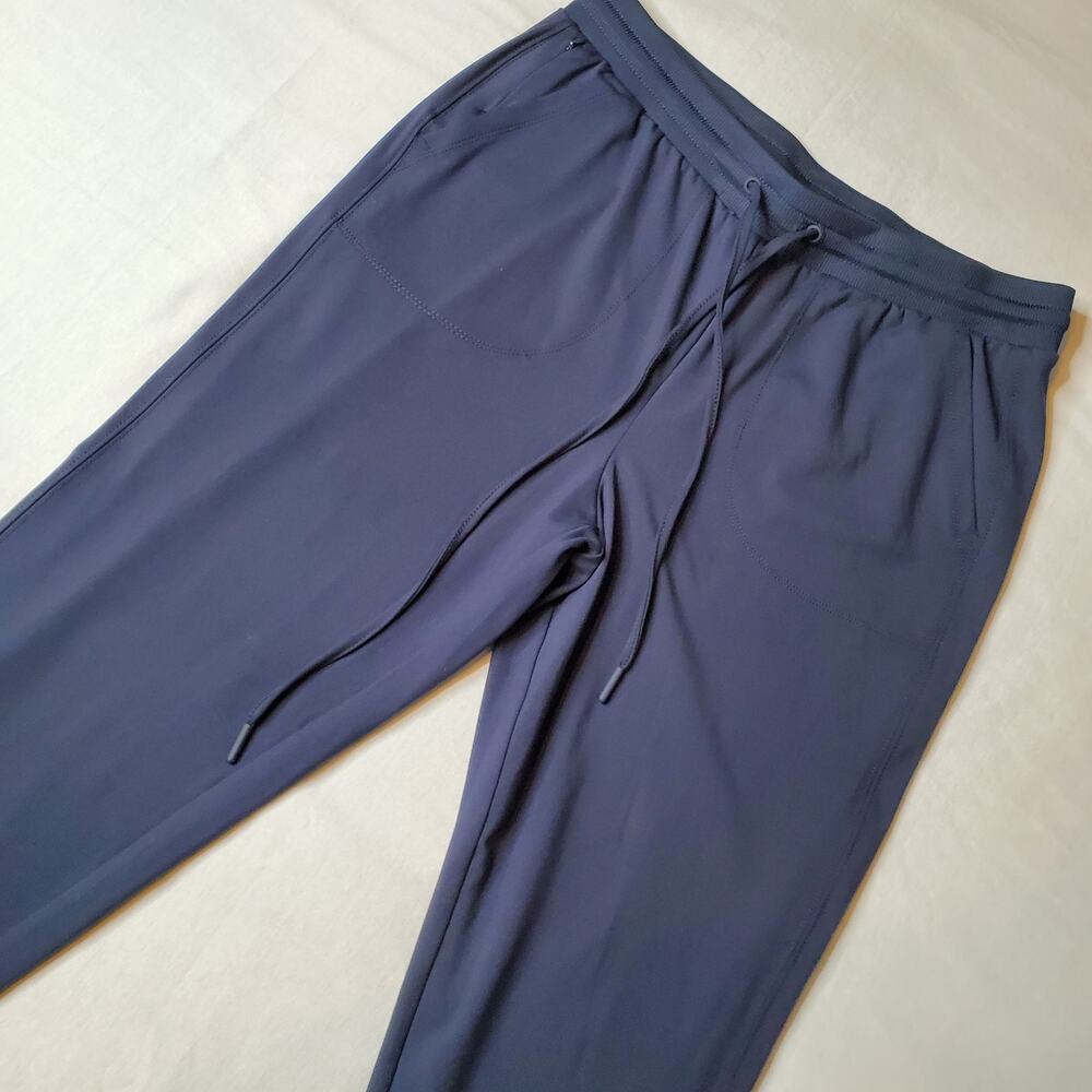 Rachel Zoe Women's Size L Drawstring Jogger Pant Blue